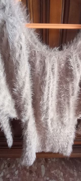 Jersey peludo mujer talla M/L