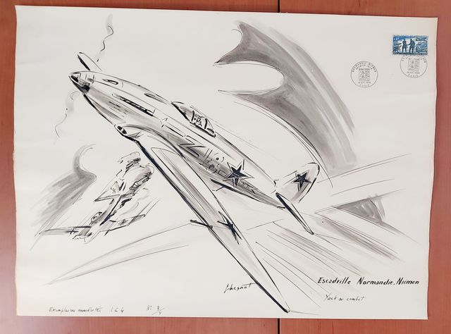 Póster Escuadrilla Normandie-Niémen