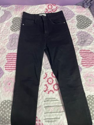 Vaqueros mujer talla 36 negros