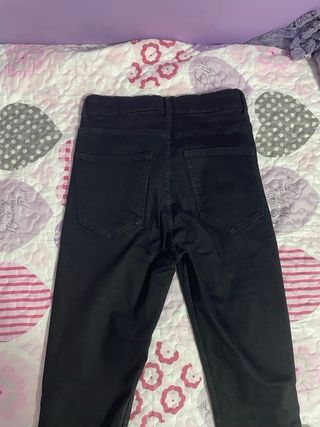 Vaqueros mujer talla 36 negros