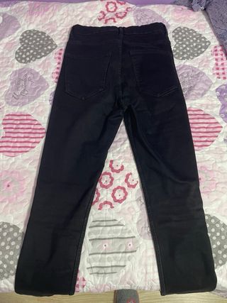 Vaqueros mujer talla 36 negros