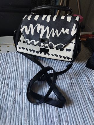 Bolso Desigual Blanco y Negro