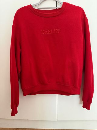 Sudadera roja H&M DARLIN