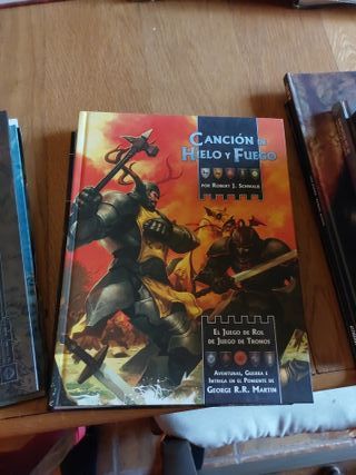Lote libros rol conan esdla juego de tronos