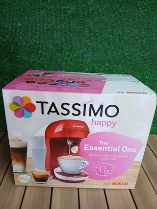 Cafetera TASSIMO Bosch Happy roja