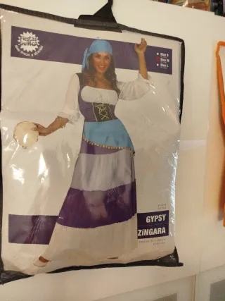Disfraz Zíngara Talla M Fiestas Guirca