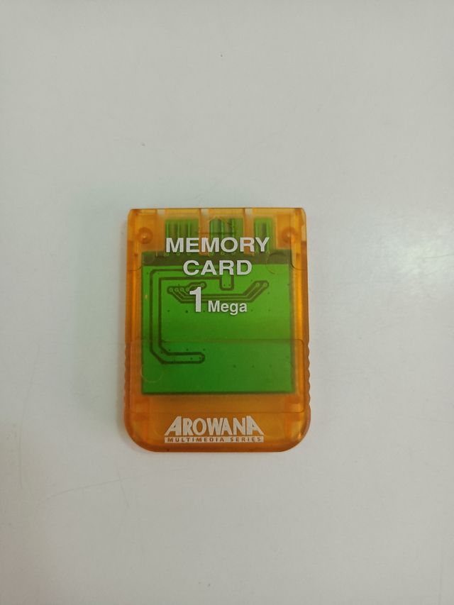 Memory Card Arowana 1 Mega funzionante PS1