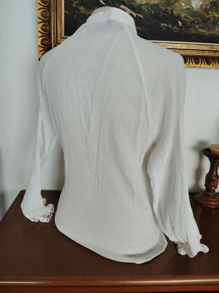 Camisa ZARA Blanca Talla M