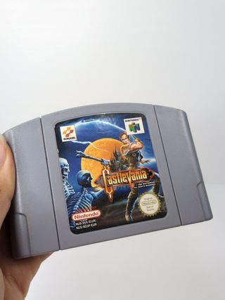 Castlevania N64 PAL EUR solo cartuccia TESTATA
