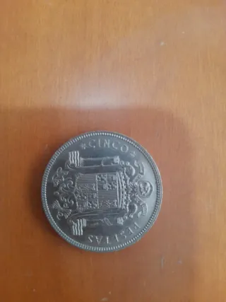 Moneda 5 pts 1949 *49 Francisco Franco Caudillo