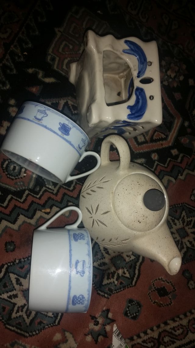 Juego de café antiguo