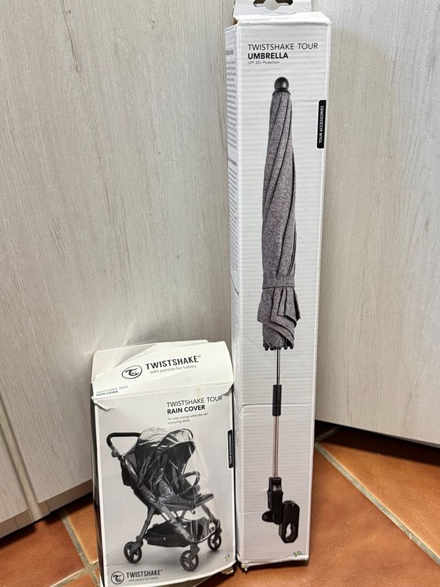 Pack Lluvia y Sombrilla Twistshake Tour

