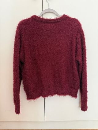 Jersey pelo H&M granate