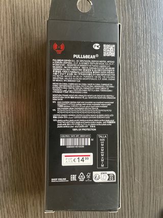 Gafas de sol aviador Pull&Bear marrones y doradas