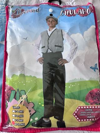 Traje de Chulapo Talla 10-12 años