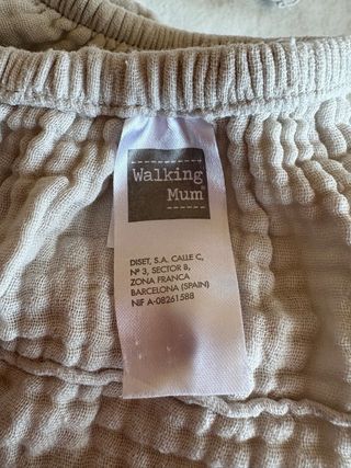 Funda capazo Walking Mum gris