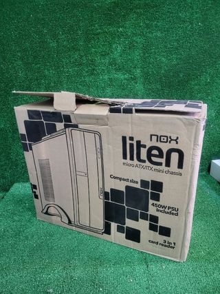 Torre PC NOX LITEN, negra, 450W