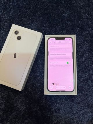 iPhone 13 Blanco 128GB con CAJA ORIGINAL