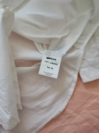 Camicia bianca bambino Gas 5 anni