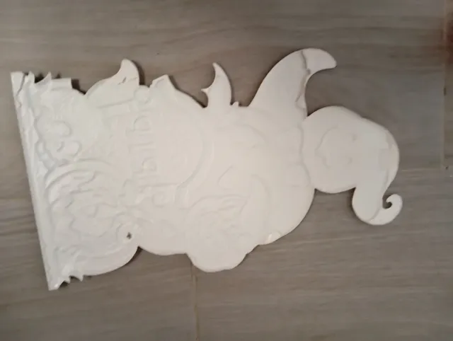 Lote Decoración Halloween Papel y Madera