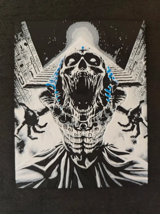 Hueforge Demonio Faraón Arte