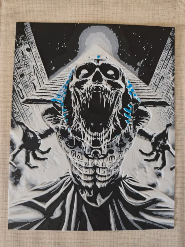 Hueforge Demonio Faraón Arte