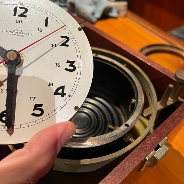 Cronómetro Marino Wempe Hamburg