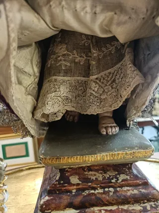 Antigua Imagen Niño Jesús de la Pasión