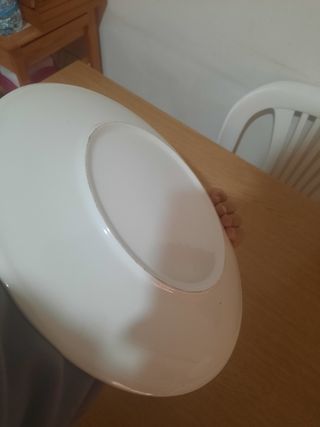 Piatto decorativo natalizio Babbo Natale