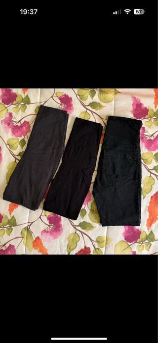 Pack 3 pantalones premamá