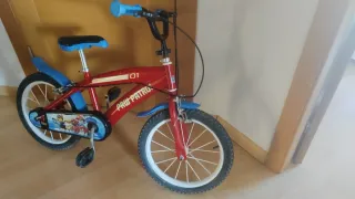 Bicicleta Patrulla Canina Niño
