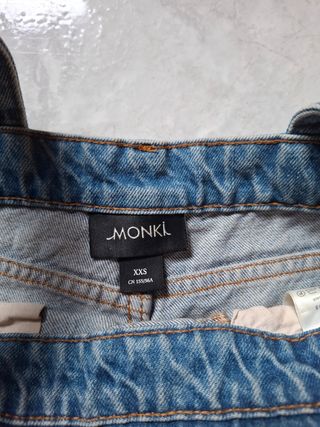 Peto vaquero Monki azul