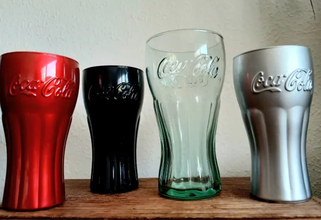 Vaso grande Coca-Cola cristal Colección