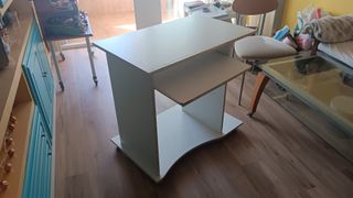 Mesa Ordenador con Extensible Teclado
