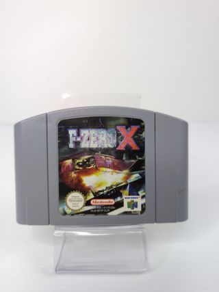 F-Zero X N64 Cartuccia PAL EUR Testata
