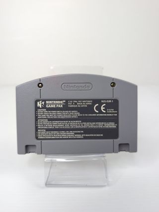 F-Zero X N64 Cartuccia PAL EUR Testata