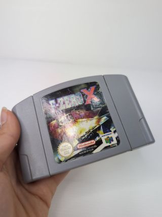 F-Zero X N64 Cartuccia PAL EUR Testata