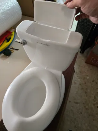 Inodoro infantil aprendizaje niños con dificultad