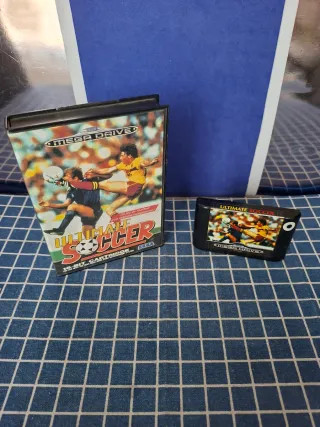 MEGADRIVE ULTIMATE SOCCER ORIGINAL 