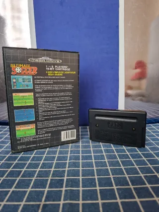 MEGADRIVE ULTIMATE SOCCER ORIGINAL 