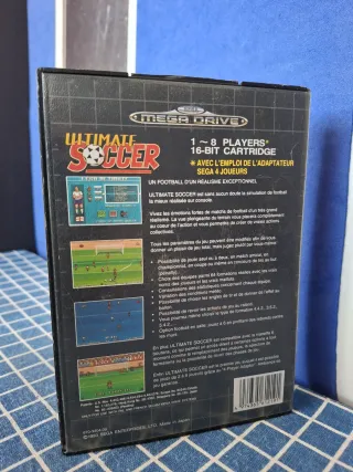 MEGADRIVE ULTIMATE SOCCER ORIGINAL 
