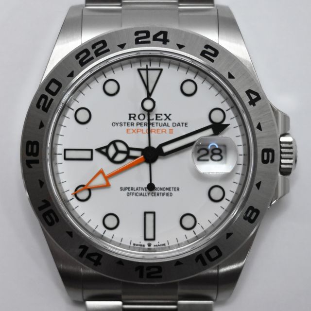 Rolex Explorer II Acero Esfera BLANCA