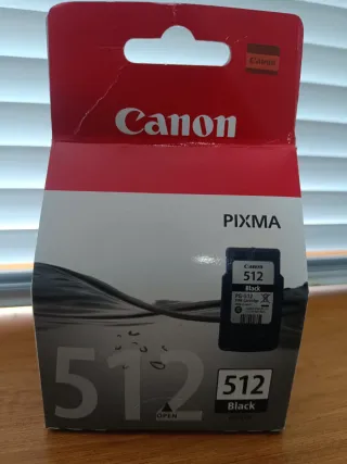 Cartuchos Canon PG-512 y CL-511 Negro y Color