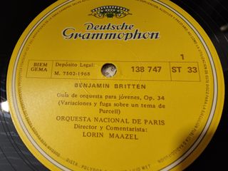 Vinilo Deutsche Grammophon Britten Prokofiev