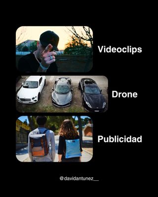 Grabación de eventos, videos drone, edición, fotos