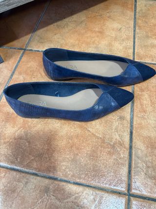 Bailarinas Sfera Mujer Azul/Negro