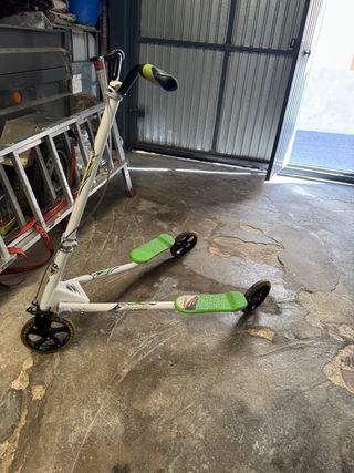 Patinete Doble Verde