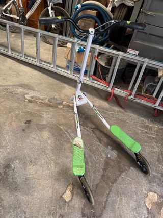 Patinete Doble Verde