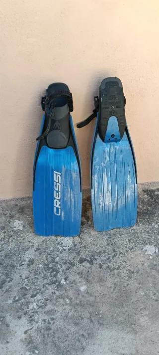Aletas Cressi Azules