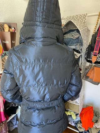Chaqueta plumas azul marino